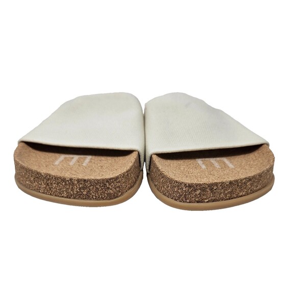 MESSAGE Mullen Classic Slides 39 Creme Brulee Neutral Minimalist Vegan Light - Picture 6 of 11